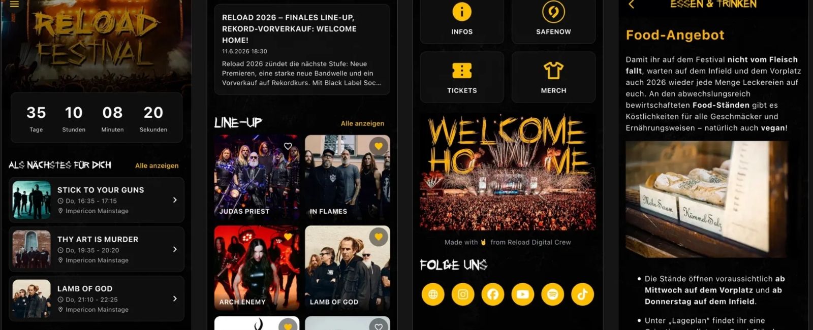 RELOAD FESTIVAL 2026 Ziyaretçilerine Yeni Kolaylıklar Sunuyor