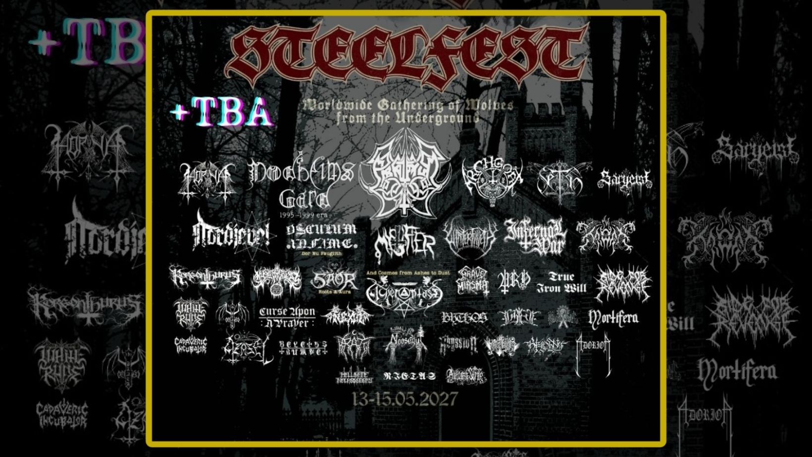 STEELFEST XV Kadrosuna Üç Yeni Black Metal Grubu Eklendi