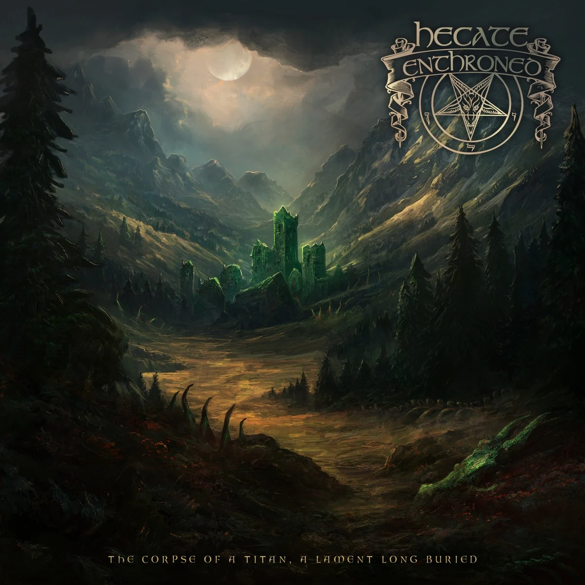 Hecate Enthroned - The Corpse of a Titan, A Lament Long Buried